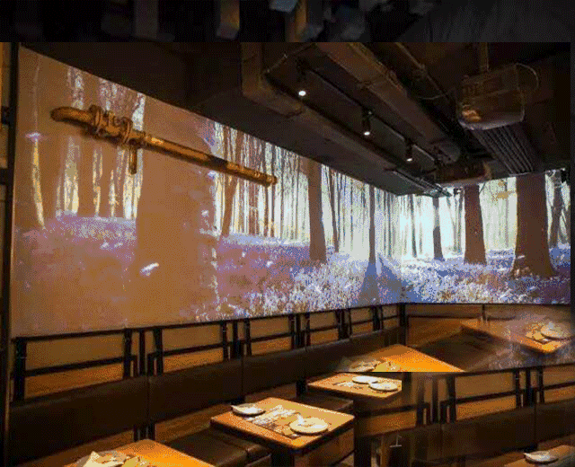 全息投影5D光影餐厅