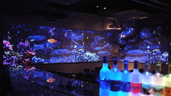 360度沉浸式投影餐厅酒吧