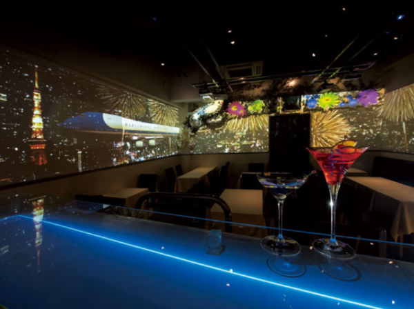 360度沉浸式投影餐厅酒吧