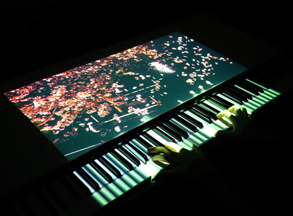 虚拟互动钢琴-投影互动钢琴