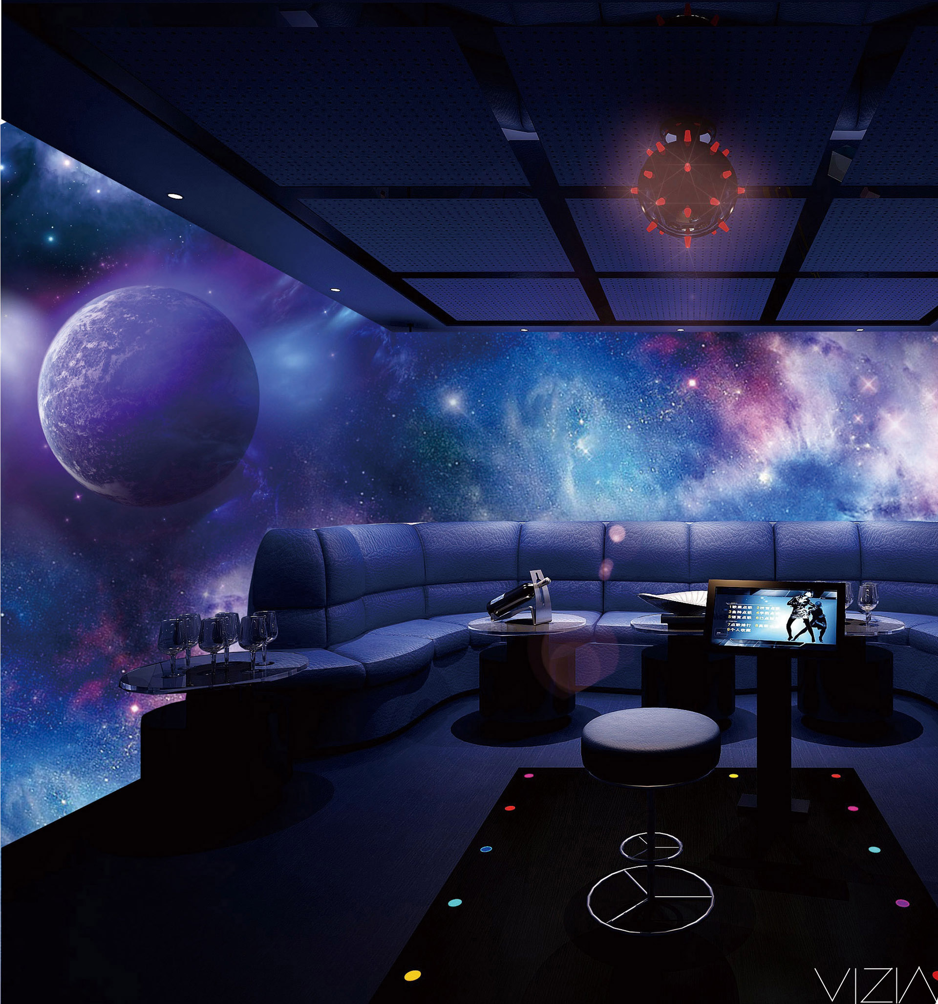 巨幕全景互动ktv - 广州凡卓智能科技有限公司